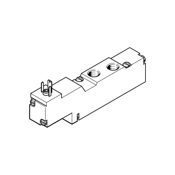 Solenoid Valve MEBH-5/2-1/8-P-B